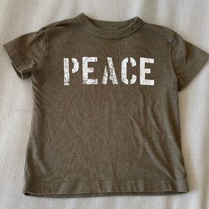 Chaser Brand Boys Vintage “Peace” Tee Shirt - SZ 3